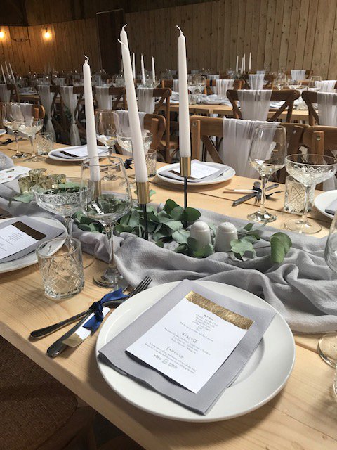 So in love with this!😍 #tablescape #venuestyling #teesside #weddings