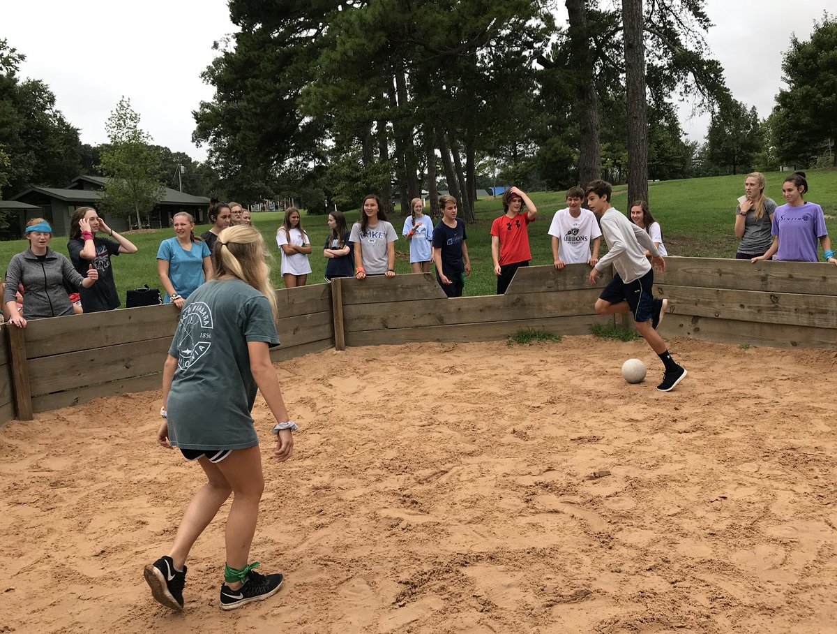 CoachTuttle's tweet image. Guess who came back to take first place?  Thanks to stellar gaga ball play from our MVP @emmy_duerr, the green team is the champs! 🥇 #CGMosaic36  #GibbonsRetreats