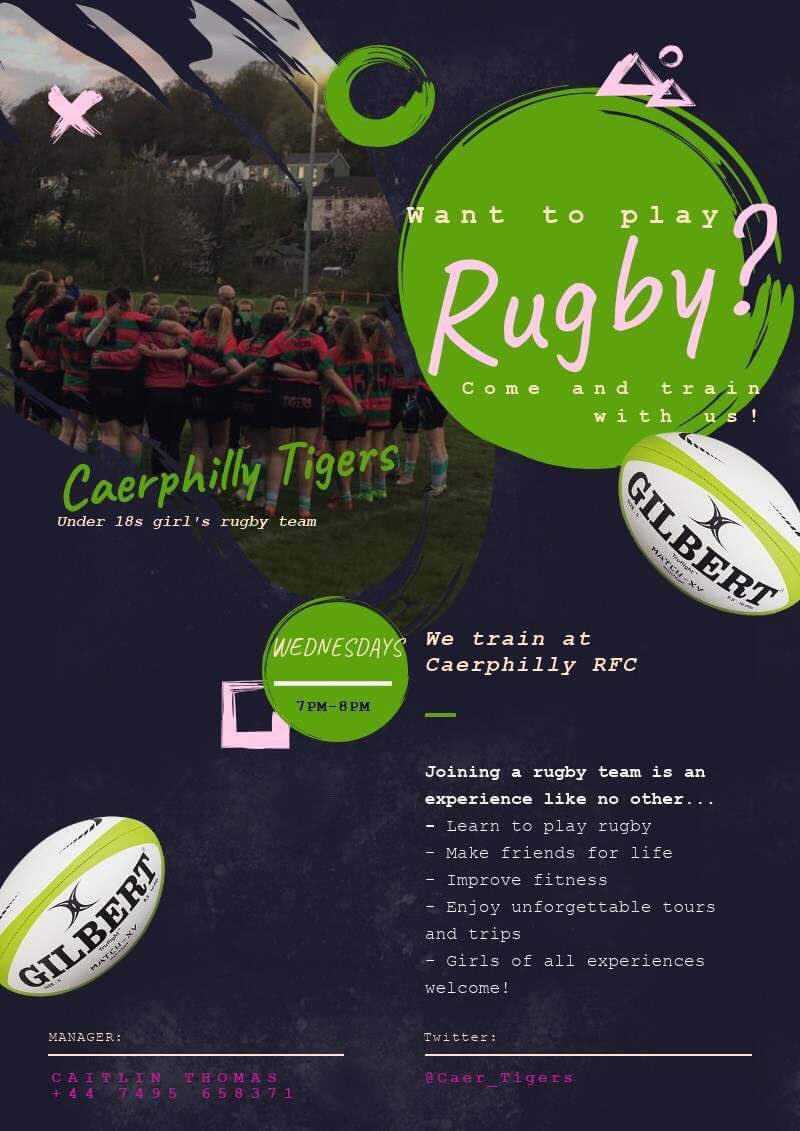 COME DOWN AND SEE US THIS WEDNESDAY 7pm @ Caerphilly RFC. <a href="/caerphillyrugby/">Caerphilly Rugby Football Club</a>