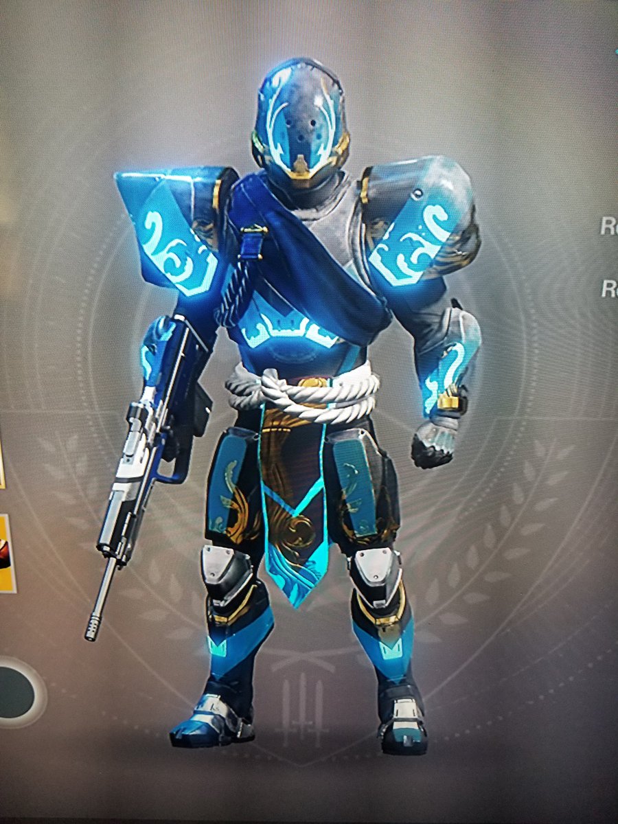 XBot448's tweet photo. Shoutout to my brother @DeanKnoxx .... I got ALL 3 Guardians in #SolsticeArmor Legendary!!!! The Titan was the last I had to do, check him out!!!! @DestinyTheGame https://t.co/WTJX2gtGfi