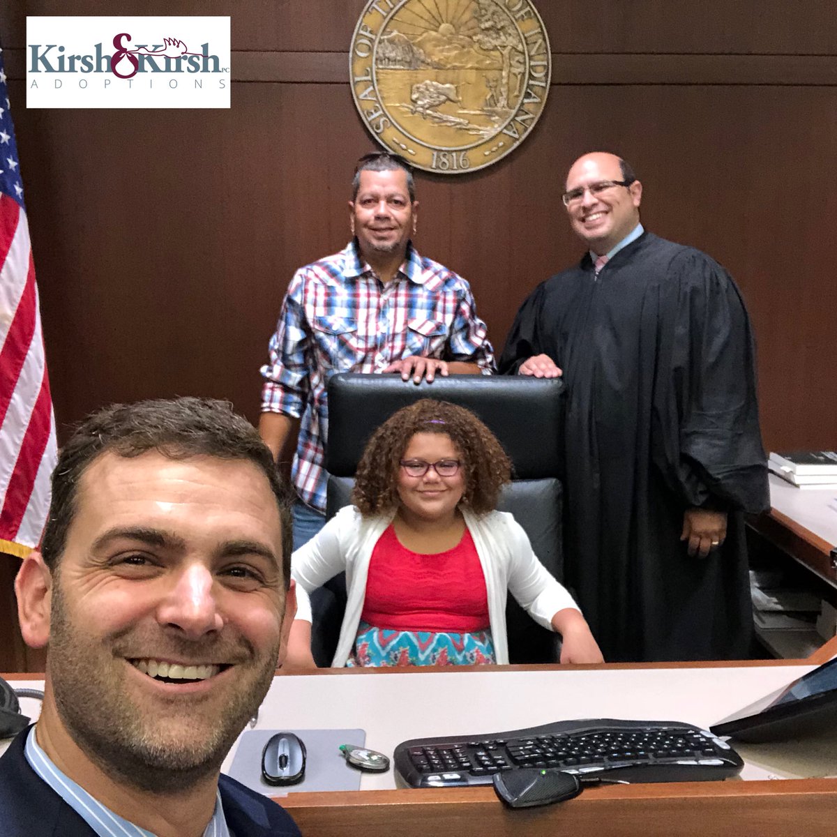 KirshandKirsh's tweet photo. #HappyAdoptionDay to this wonderful little lady and her dad! ❤️ Thank you to the #casa for being a HUGE help! @IndyCASA @IndianaDCS
☺️ https://t.co/SZeVub4Czu
#indianadoption #indiana #adoption #adoptionattorney #adoptionagency #kirshadoption
#dcsadoption #dcs #fostertoadopt https://t.co/XMVLEytNHa