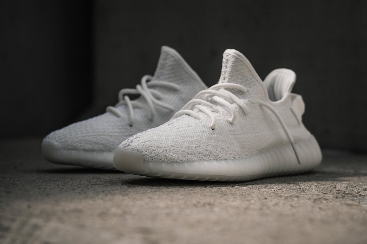 black and cream yeezy