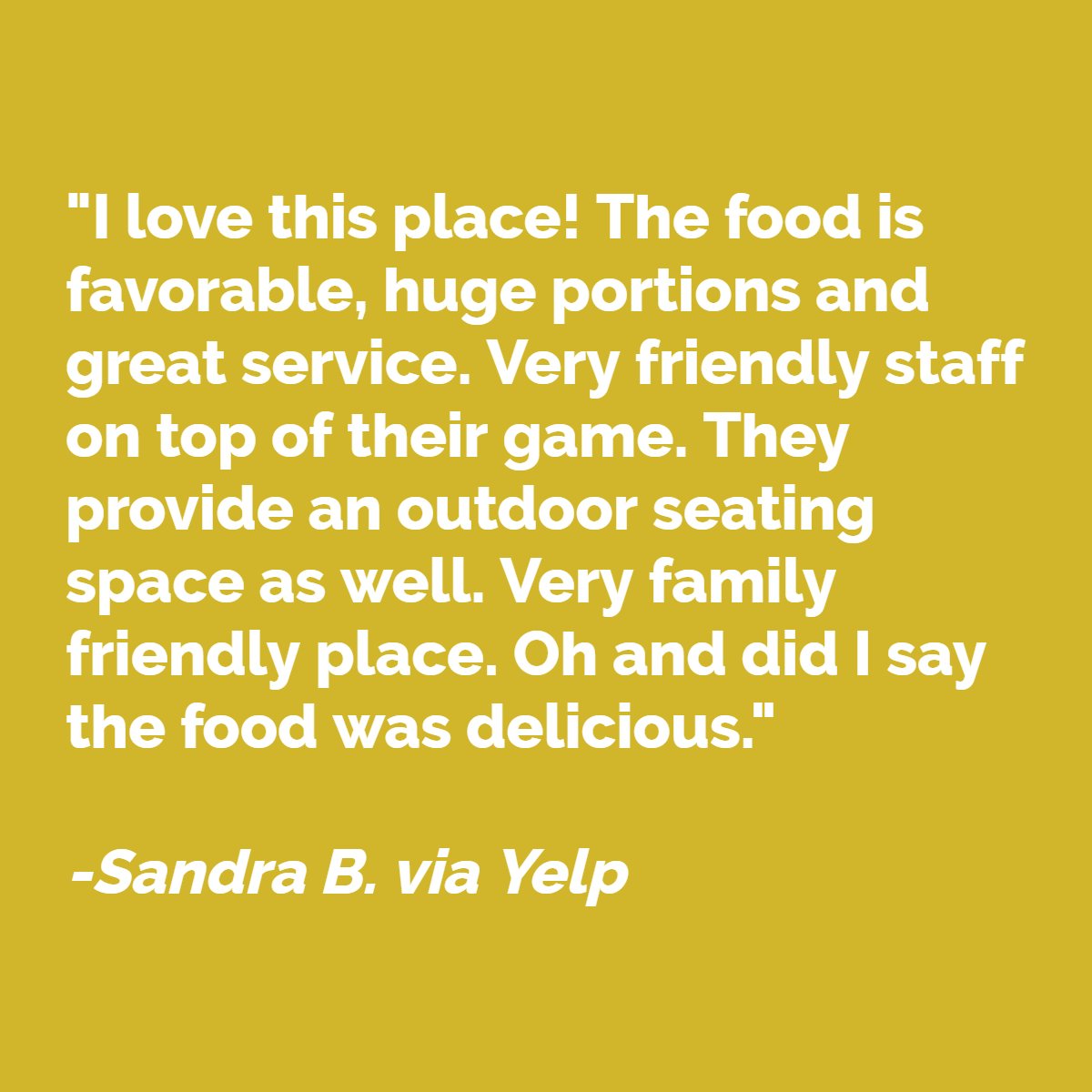 Your feedback is the secret ingredient to our success. We love hearing from you! yelp.com/biz/tribecas-k…