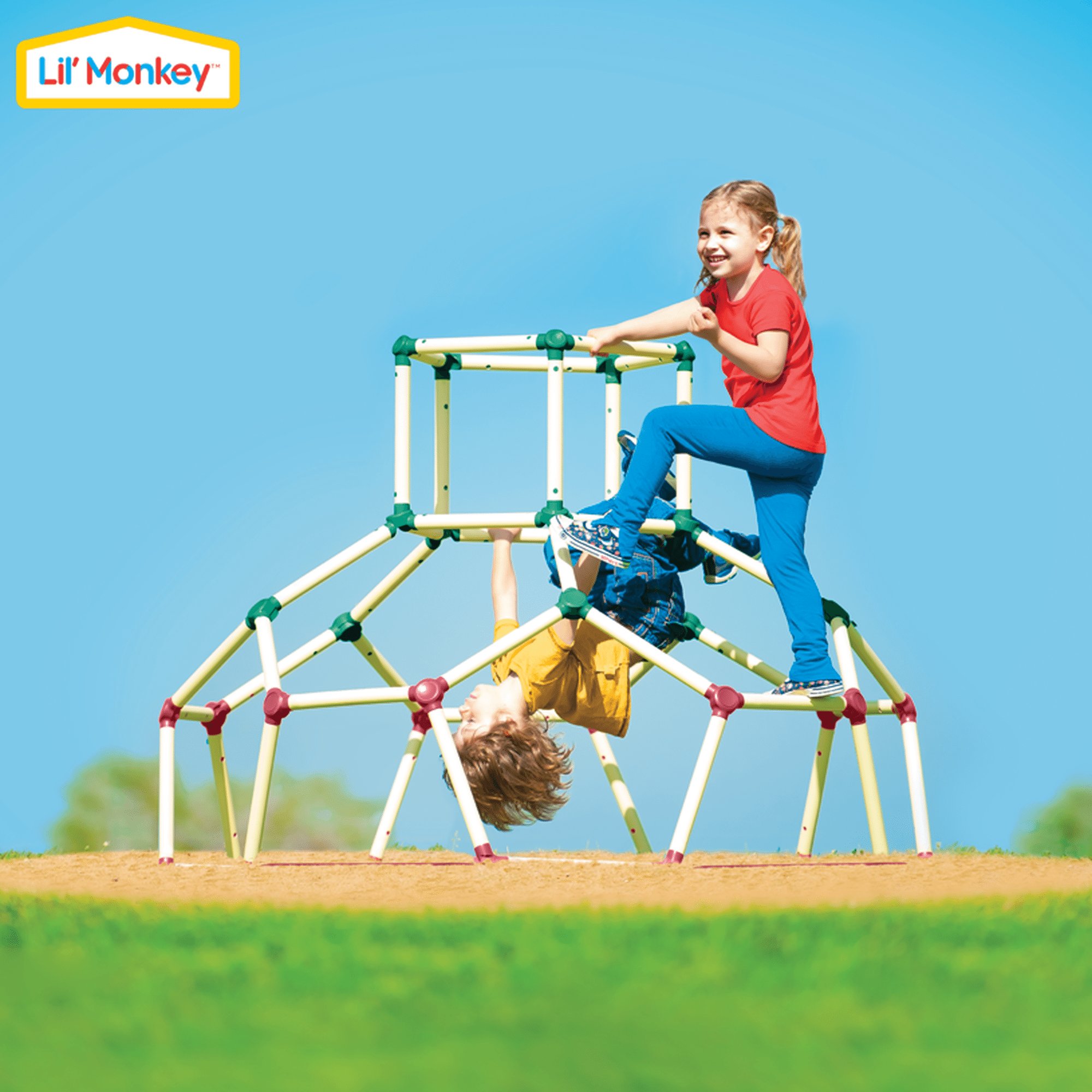 tp toys lil monkey climbing dome