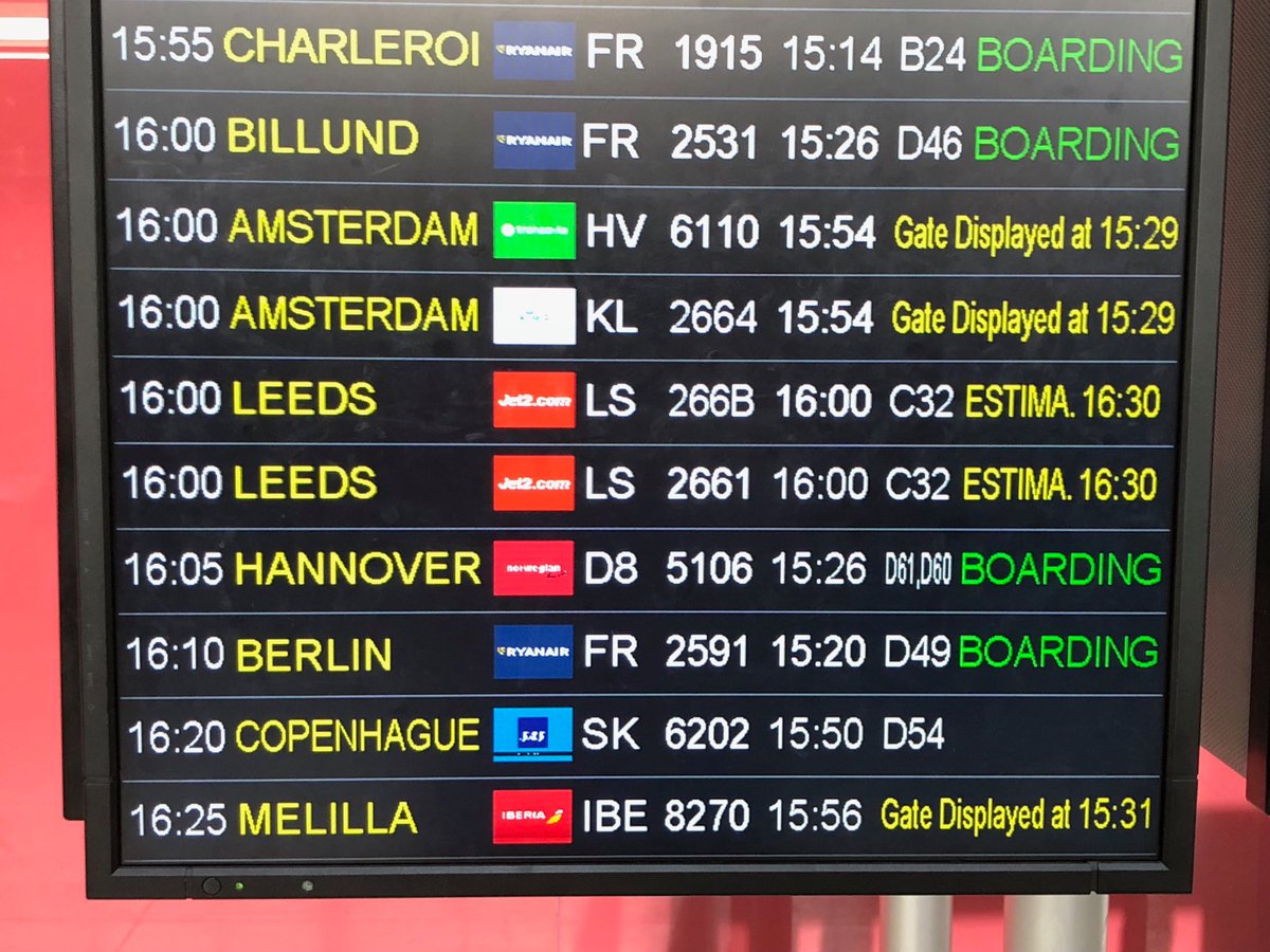 AndrewMilner4's tweet photo. What’s going on Jet2?  Flight cancelled last night, everything apparently ok for today’s rearranged flight, now the delays start again.  Old aircraft, unfit for purpose - built 30+ years ago, poorly maintained  #jet2 #boeing #malagaairport https://t.co/1QJTP8I9Mu