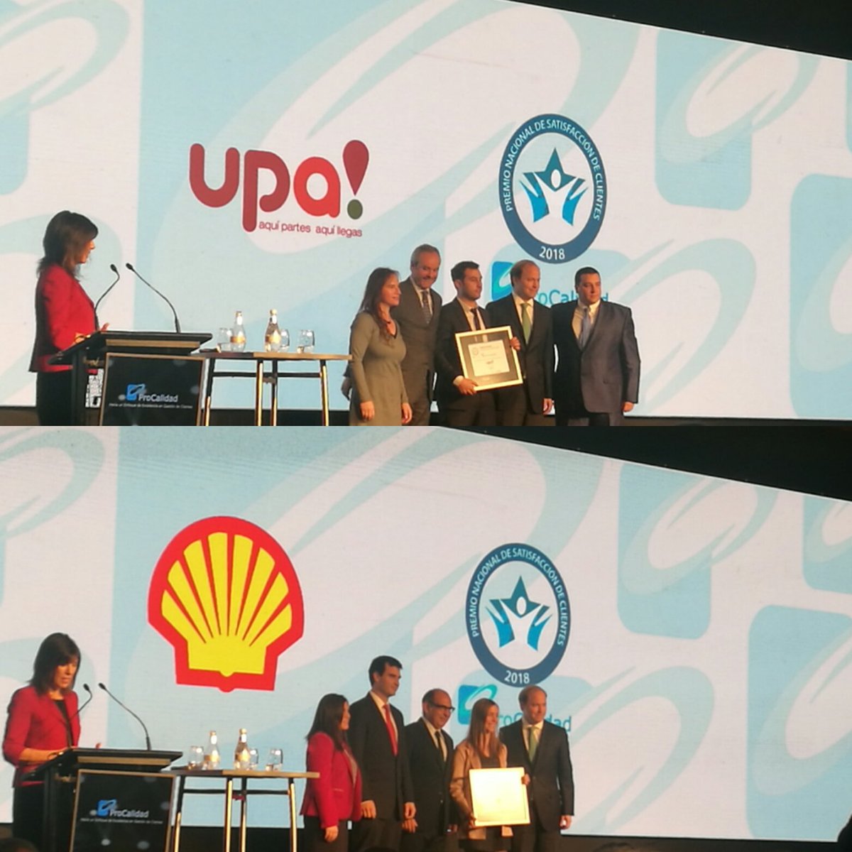 MarAzul1403's tweet photo. #Procalidad 2018 este año ganamos en Satisfacción de nuestros clientes por partida doble https://t.co/Q6wuDAEcLN