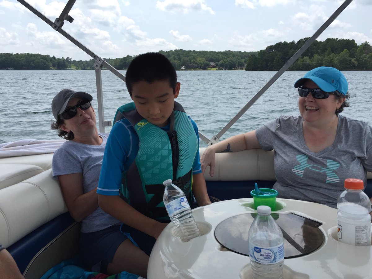 k9kayaks's tweet photo. Last day of #Summer #vacation for #MaxSmiles was spent on the #Lake #LakeKeowee w/ #Family #LakeLife #PontoonFun #LifeIsGood #GoodTimes #FamilyFun #LakeKeoweeSC https://t.co/WLz0gUcdRL