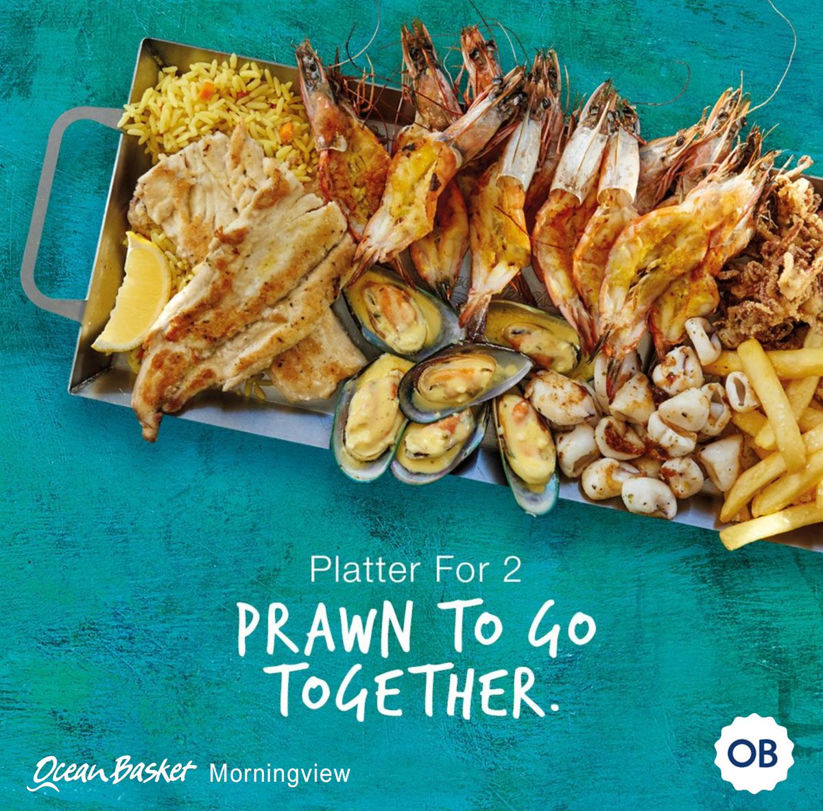 OBMorningview's tweet photo. Wanting to surprise your loved one this evening with something delicious?
Join us this evening for a delicious Platter for 2.
It's yummy and it's worth every bite. 😁
#OBMorningview #SayItWithSeafood #Platterfor2 #YourSeafoodDestination https://t.co/MyFf3KbYFQ