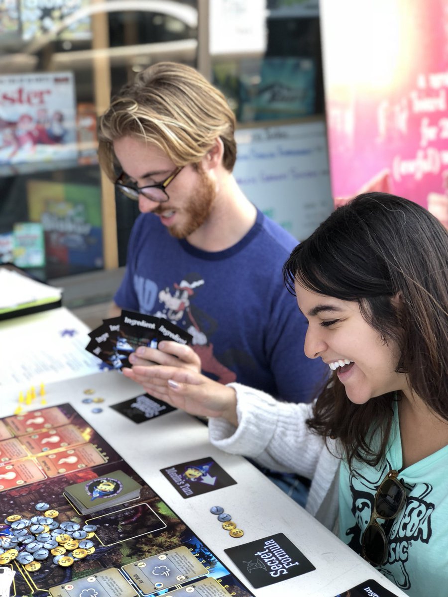 SchuFamilyGames's tweet photo. Happy Kill Merlin players! π€ Thanks @gamesofberkeley for hosting another great #locallygrownsunday!
.
#boardgames #boardgame #boardgamegeek #gamedesign #gamedesigner #gamestore #gamesofberkeley #smiles #happypeople #killmerlin #killmerlinboardgame https://t.co/JG4OTwJWip