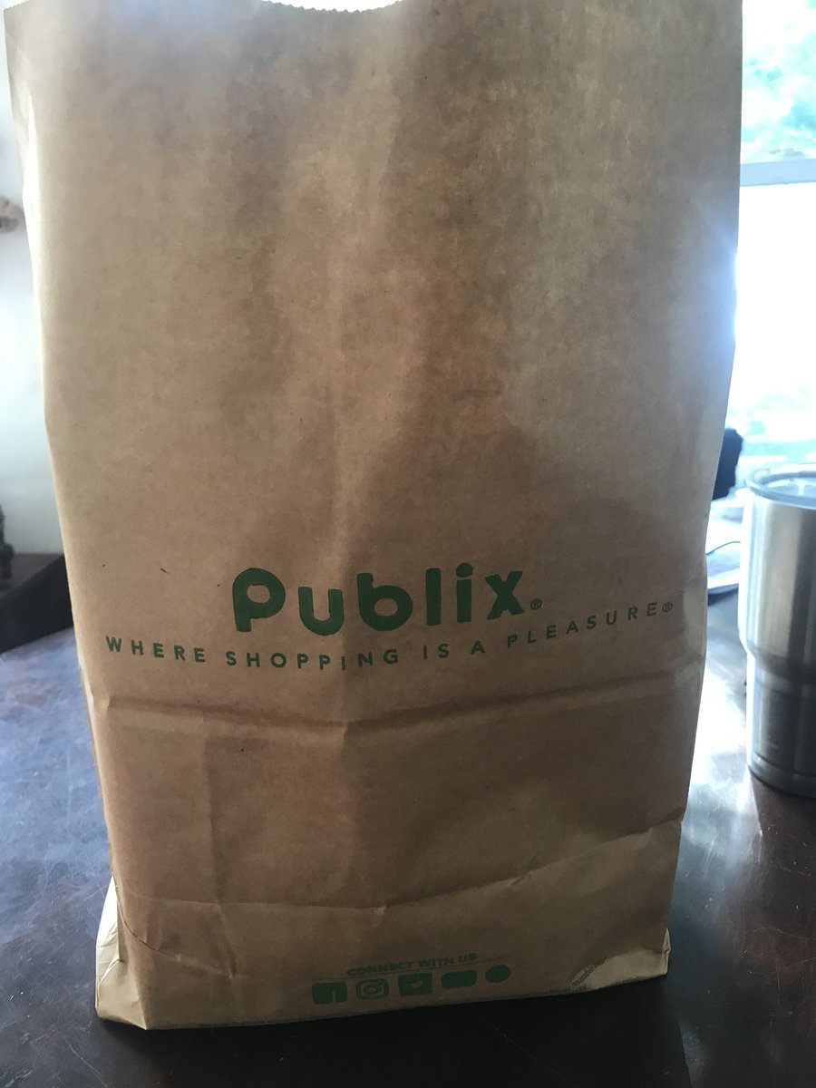 sunsetBchCO's tweet photo. #protip if you forget your shopping bag ask for paper https://t.co/16LHlsGBMd