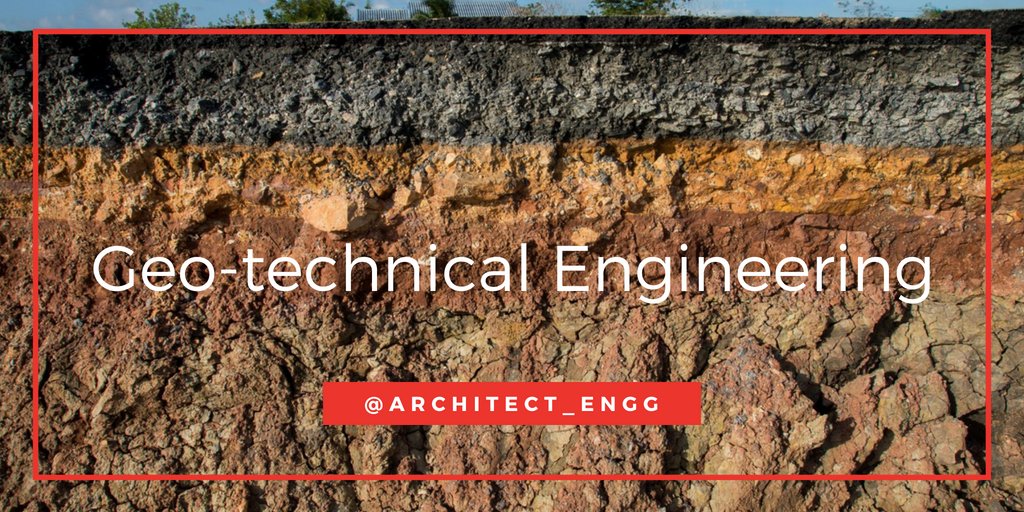 By the virtue the job of  #GeotechnicalEngineers is the responsible for the safety of large populations. #ResearchData provided by them dictates the #ArchitecturalDesign and the #ConstructionMetarials used. 
Learn more @Architect_Engg | 22-23 April, 2019 | London, UK