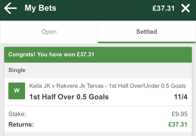 TigerTipster1's tweet photo. The 11/4 comes in!!

That was just cheeky! 😎💰💰💰

DM for info to get all my tips guys 👍🏼 https://t.co/lEEI2ip7gI