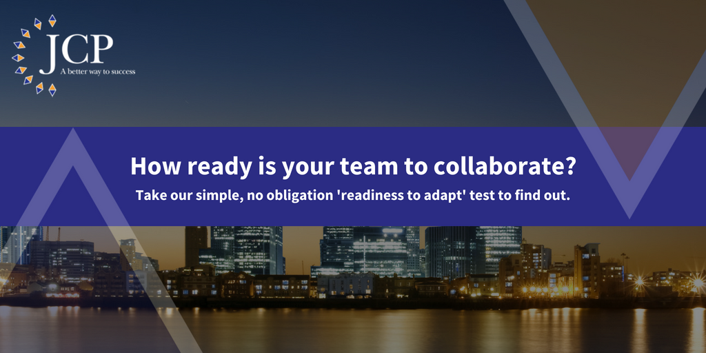 JCPConsultancy's tweet photo. #Collaboration could help ensure your next project is a success.

Find out how ready your team is to collaborate by taking our readiness to adapt test: https://t.co/Fvd6kjRbrl

Or, find out how JCP can help deliver success to your next programme: https://t.co/ejLMXQJ7Ln https://t.co/YgqedZt3r4