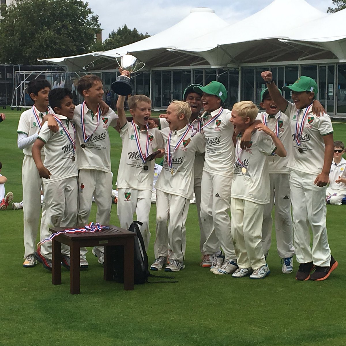 Congratulations to <a href="/EalingCricket/">Ealing Cricket Club</a> U10’s for winning the Gubby Allen trophy at Lords yesterday.