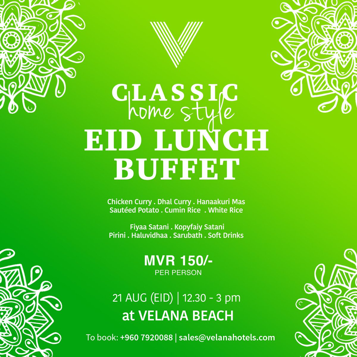Velana Hotels tweet media