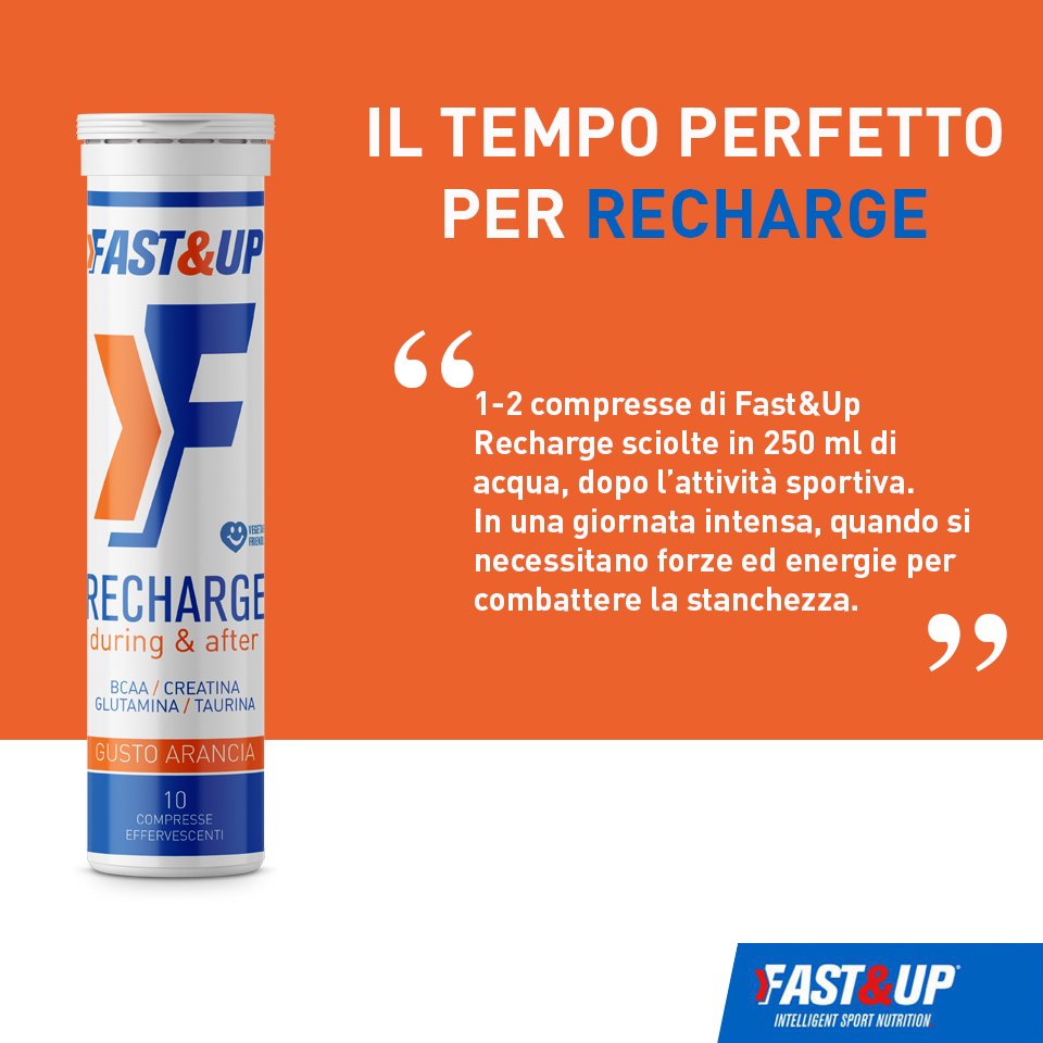 FastAndUpGlobal's tweet photo. Se stai cercando un integratore per migliorare resistenza e performance, adatto sia a professionisti, sia ad atleti amatoriali sia ad amanti dello sport, ecco Fast&amp;Up #Recharge, perfetto per tutti!

Provatelo e fateci sapere cosa ne pensate nei commenti! https://t.co/CLWIq7W40H https://t.co/xiWeO2shc8