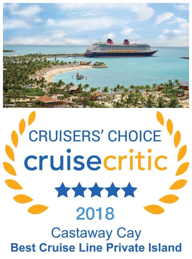 dslusserii's tweet photo. Great news ... Cruise Critic names Disney's private island, Castaway Cay, the best cruise line private island for the third year in a row!
#FunInTheSunVac
#DisneyCruiseLine
#CastawayCay
#CruiseCriticAward https://t.co/Z3bvVI04vI
