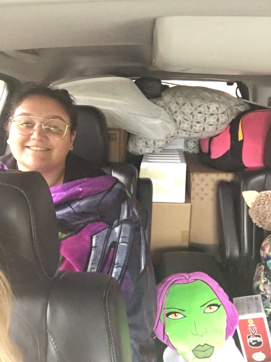 The car is packed. The tears are on standby. Off to college we go.