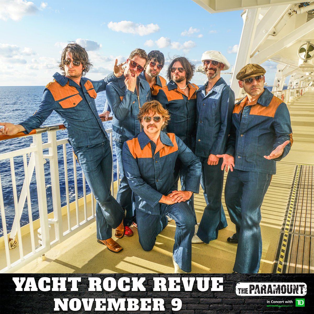 JUST ANNOUNCED -- Yacht Rock Revue on November 9th! Paramount presale begins on Wednesday at 10AM, use code “PULSE”. Tickets go on sale Friday at 10AM!