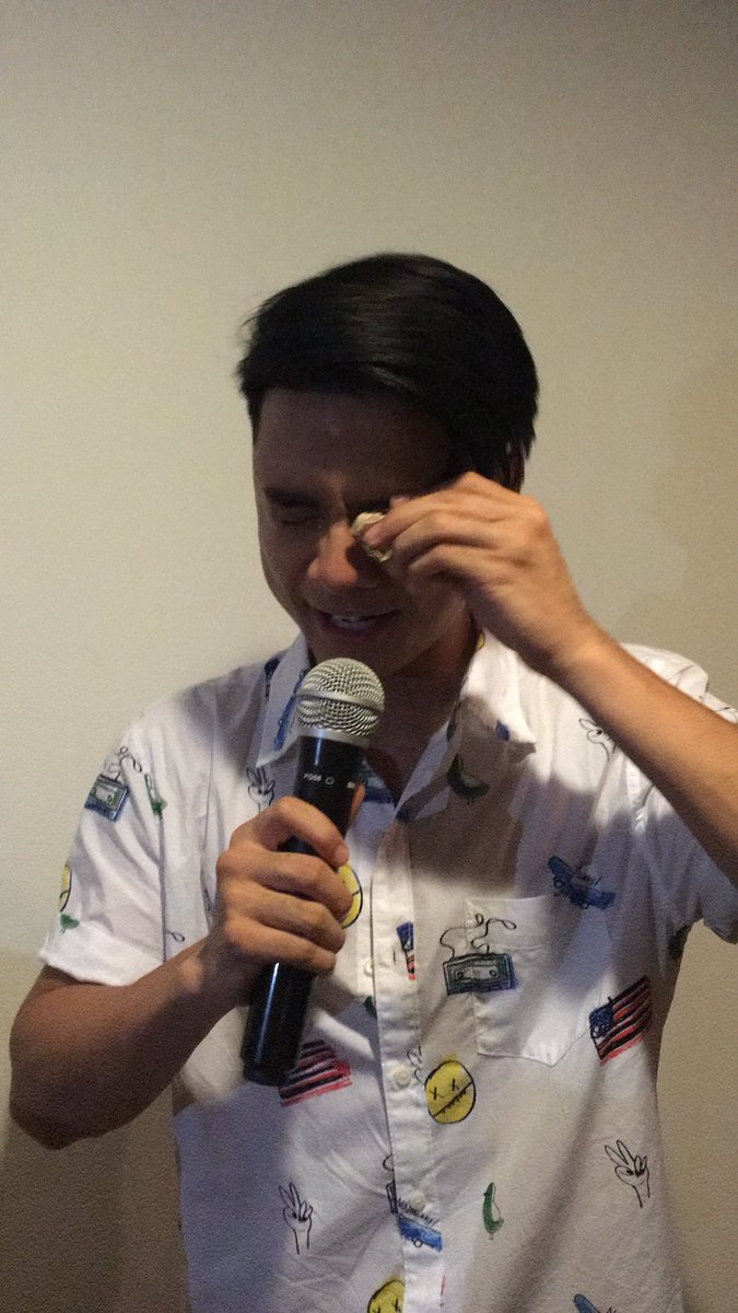 jaceisafanboy's tweet photo. It’s been a year since @russell_ofc surprised @boyband_russell a birthday dinner &amp; we made him cry that night 😭😍💙💙 I’ll never forget this memory for the rest of my life! Love you Russ!!! Advance Happy Birthday! 🎉 https://t.co/gY7ex4FVKp