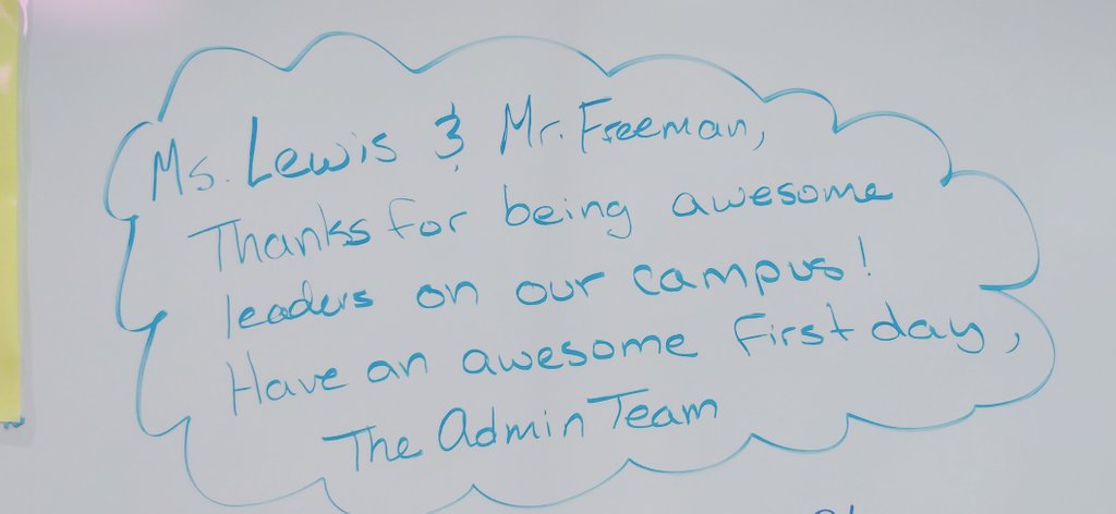 Love our Administration. Thank you for leaving this note.
#Schindewolf
#KAAP
#Promise2Purpose