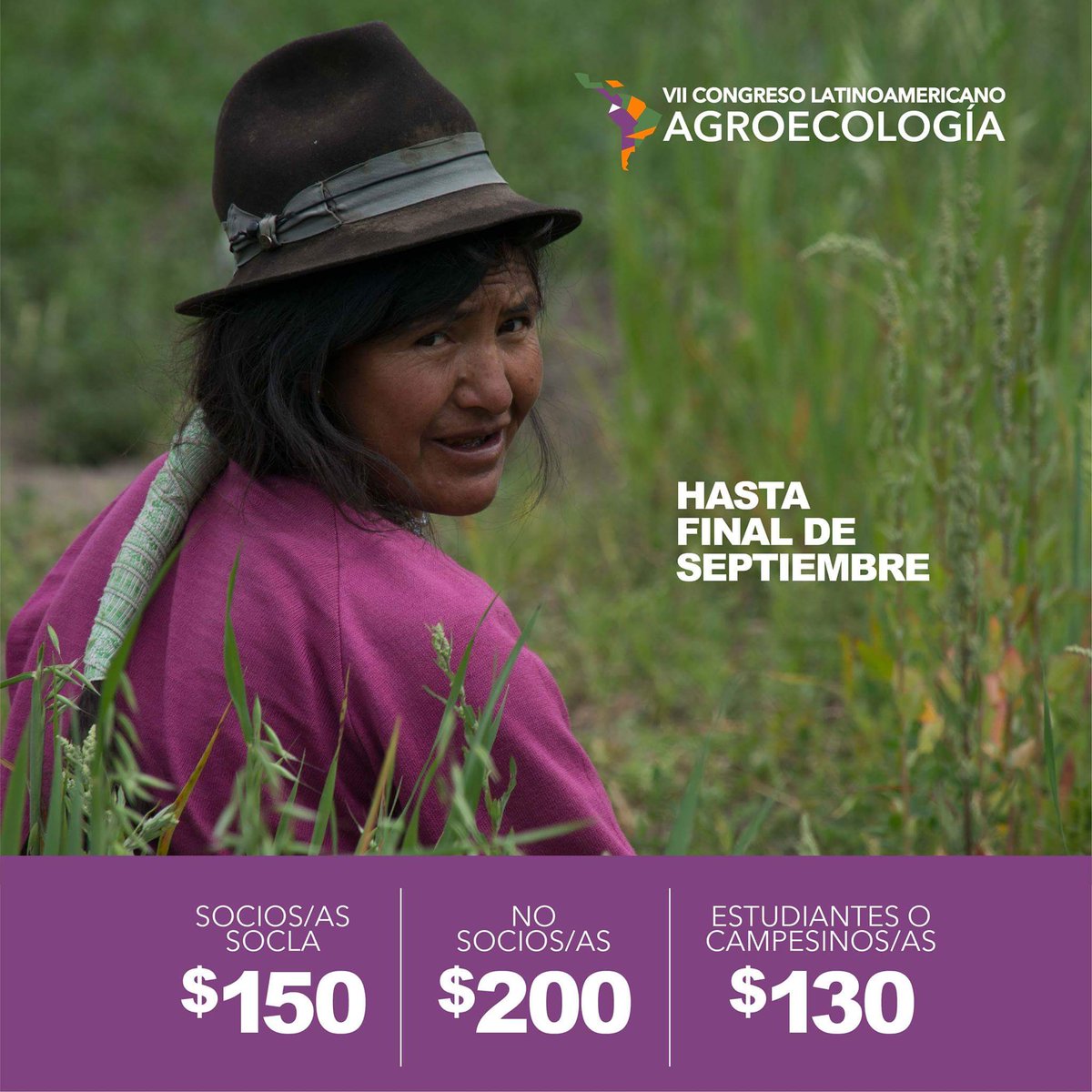VII Congreso Latinoamericano de #Agroecologia2018 tweet media