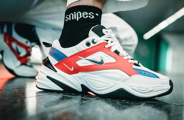 m2k tekno white red blue