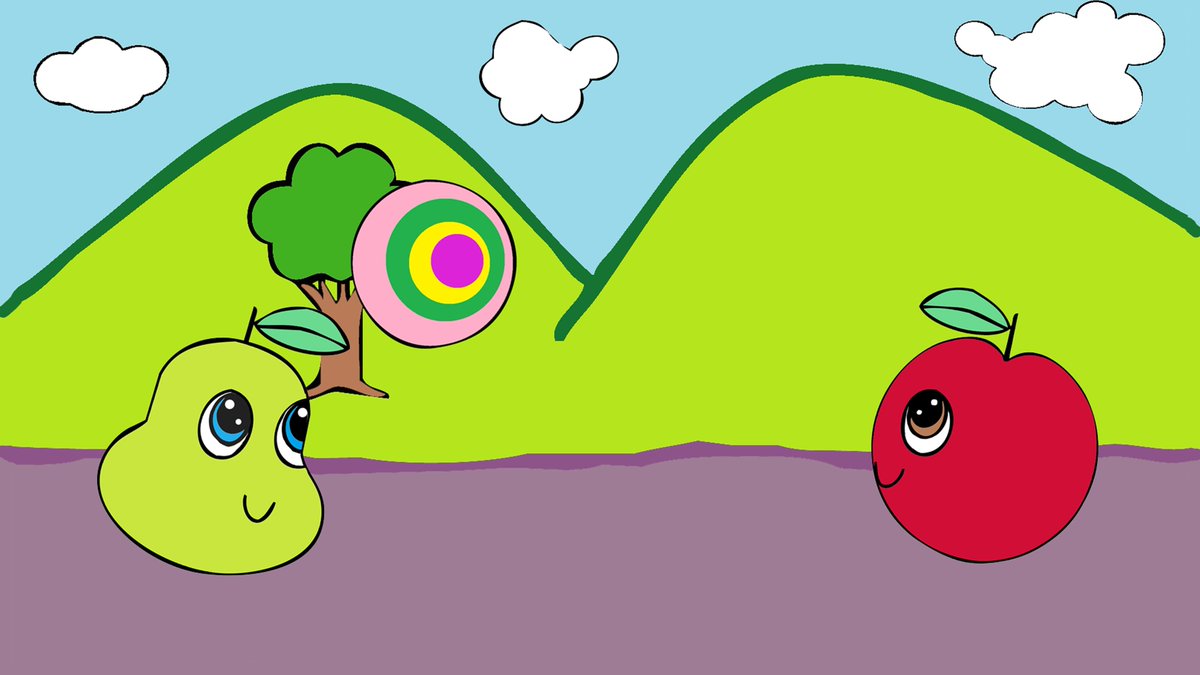 Birnchen ist eine süße, kleine Birne, die gerne mit ihrem freund Äpfelchen spielt. Ihr Lieblingsspiel ist Verstecken.
#birnchen #äpfelchen #versteckspiel #süß #birne.