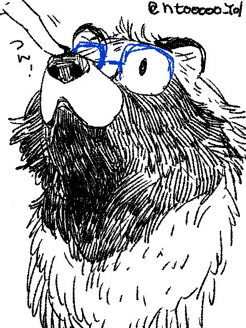 【天たぬ】鼻つん と 画面舐めたっぬ 