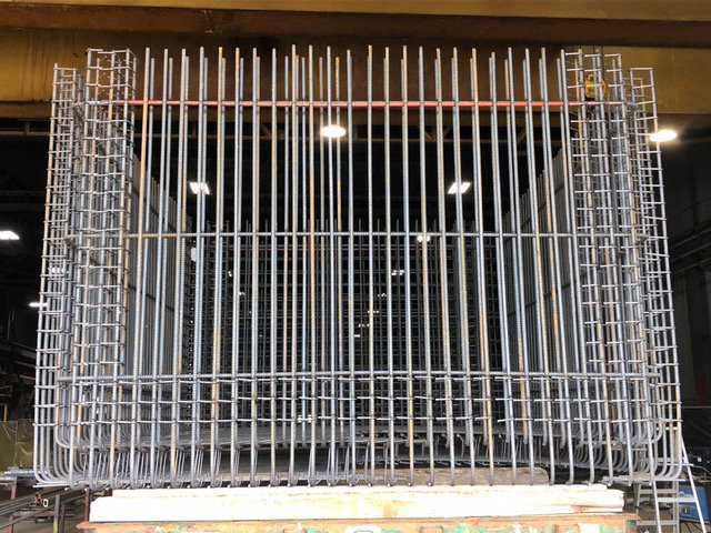 StelCrete's tweet photo. A fully assembled large monotop reinforcement cage by StelCrete loaded and ready to be place in the form https://t.co/eHA9GxRcnQ
