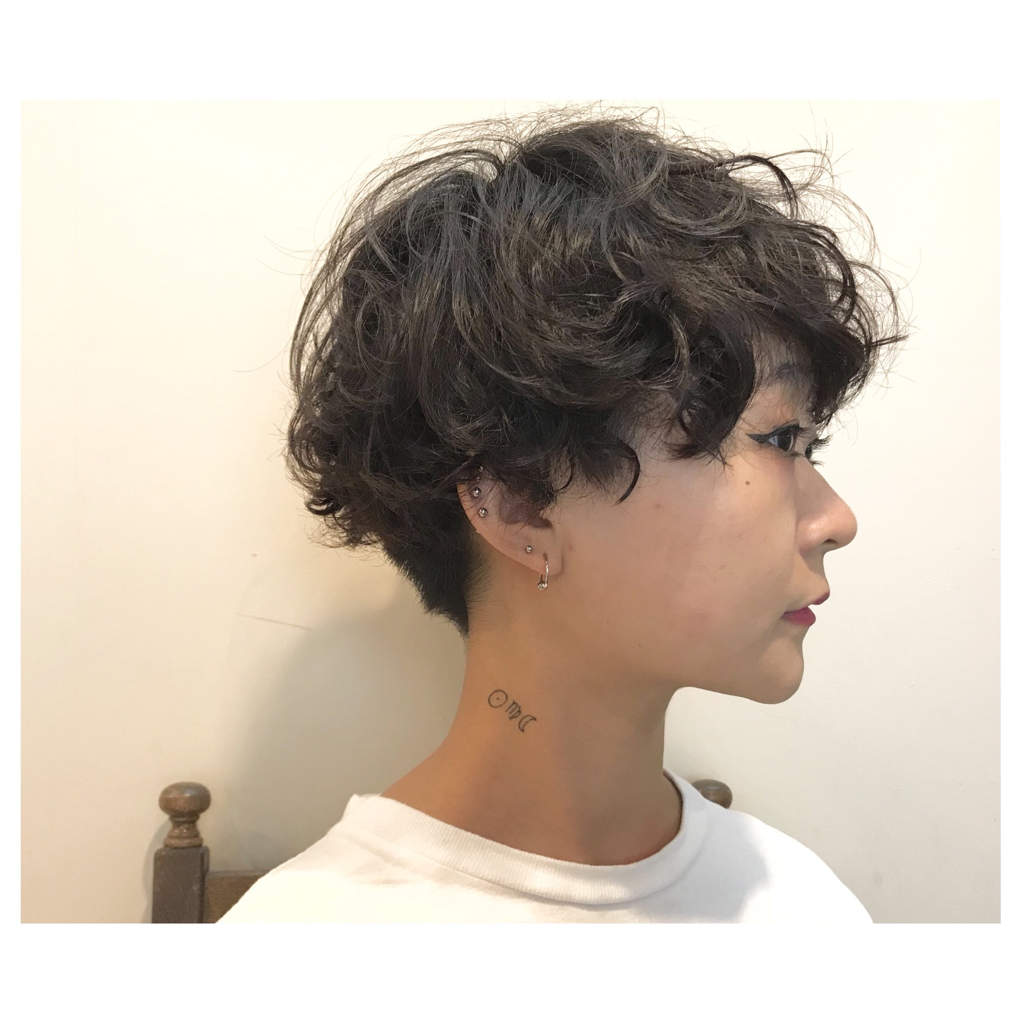 高円寺 さんかく美容室 マッシュのパーマで世界観 外ハネmixのラフパーマ 可愛いくせ毛風です 本日終了しました 明日はお休みで また水曜日以降宜しくお願い致します オッチ さんかく美容室 高円寺美容室 マッシュショート