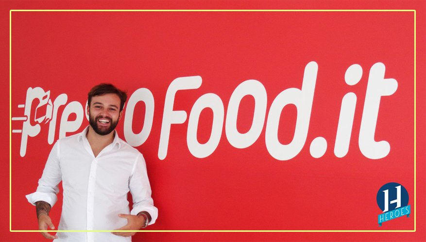 Guido Consoli e la sua <a href="/prestofood/">PrestoFood.it</a> lanciano da Maratea la loro sfida ai grandi gruppi del food delivery.

Venite a #Heroes2018 🌊 per conoscere la loro storia che parte dalla Sicilia e che ci auguriamo li porti lontano!