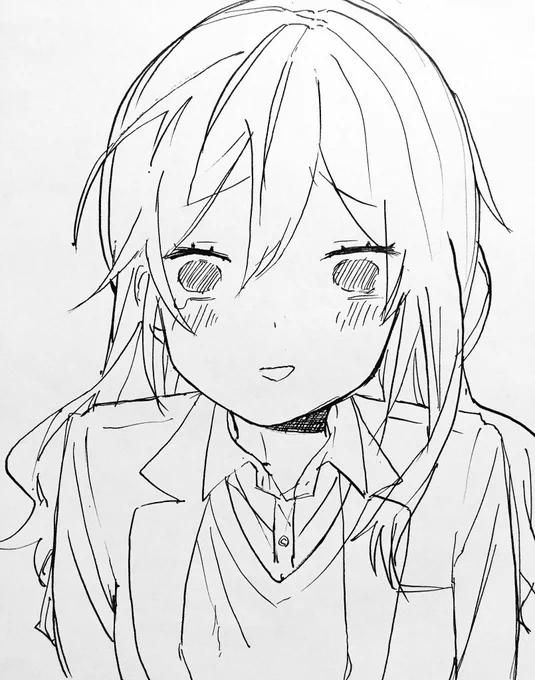 萩原ダイスケさんの絵好き
→模写
#絵描きさんとつながりたい 