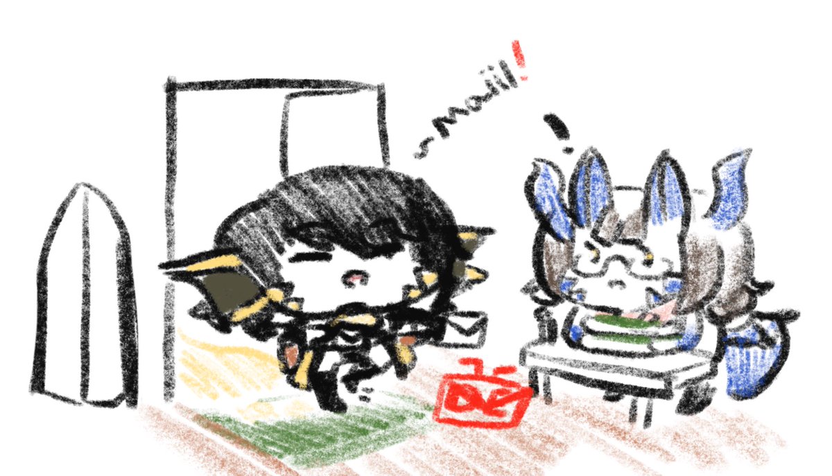 KingThreeDe1's tweet photo. Gasp! A New Character Appears!
#mini_anan #mini_lilia #lilia_life #mail #anan_life #BnFworld #BunnyandFoxWorld #LizardGirl https://t.co/vgIRr3ElPt
