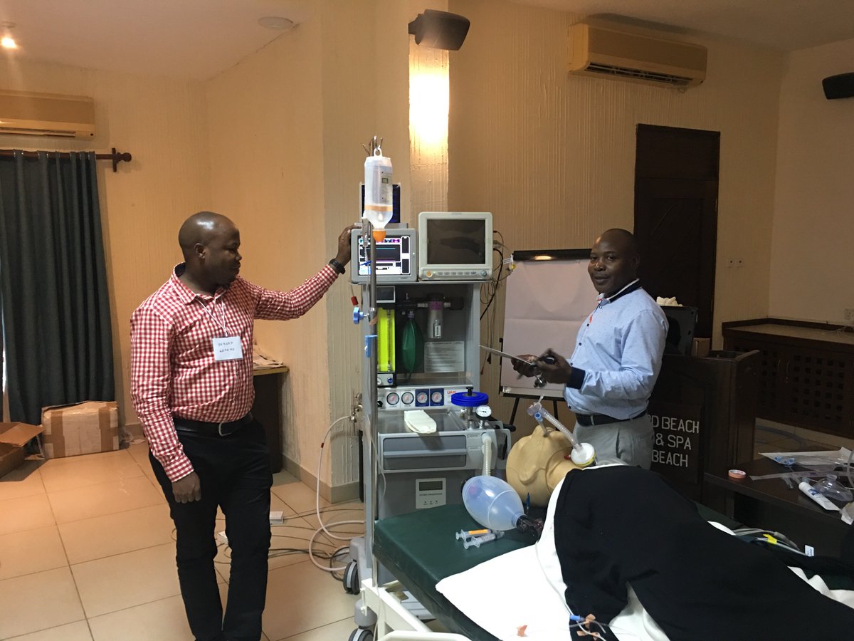 Over the past few days, we've been hosting a training for 15 of our talented trainers from 8 countries. 

They're getting oriented with the Comprehensive Care Ventilator (Gradian CCV), and a simulation-based refresher on the UAM #GlobalSurgery #GlobalAnesthesia