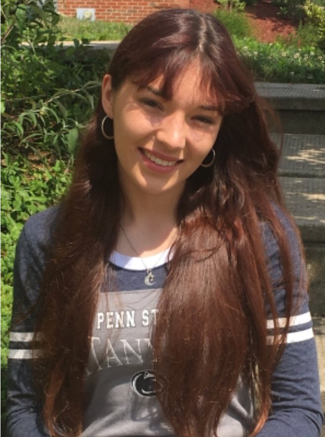 RedCellPSU's tweet photo. #RCAL Student Director McKenzie Powell is a Senior double majoring in IST and SRA with a minor in Arabic. Fave Quote: “Spread love everywhere you go. Let no one ever come to you without leaving happier.” - Mother Teresa https://t.co/N80s0NBq5y