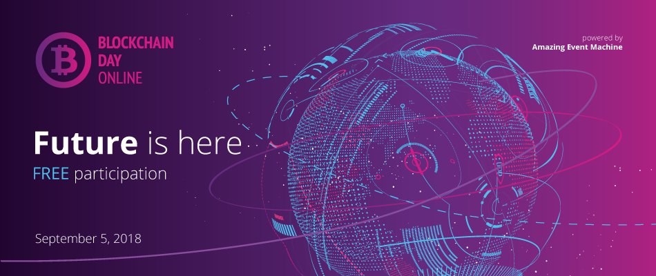 🔥@aemcreators invite you to the world greatest LIVE conference-Blockchain Day Online!
Unique course of financial topics presented by professional speakers from all over the world!
🗓️5th of September
✅Register here - bit.ly/bd-online 
#blockchainday #blockchaindayonline