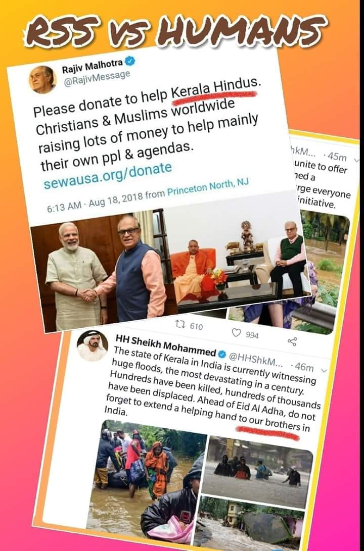 Vaishucomrade's tweet photo. @Women4Nation This is the truth of their collection.. be aware all the peoples who are fooled by #RSSinKERALA all are fabricated and photoshopped stories and images. They have done the least help for keralites. Full of fekus. Keralites know who have done what for the state https://t.co/4vpLtb3juo