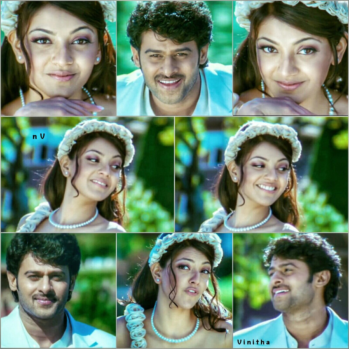 Kajal And Prabhas In Darling