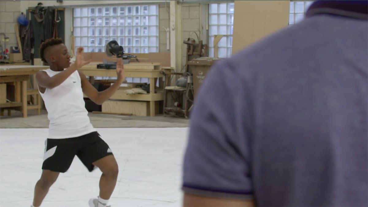 VisionTV's tweet photo. He's a real life Billy Elliott who overcame a tough childhood to become a professional dancer. Can he give another young dancer the chance to succeed? Find out tonight at 8pm ET on #GoingBackGivingBack https://t.co/xWeYX6aMxi #philanthropy #mondaymotivation https://t.co/0LcsDMgITo