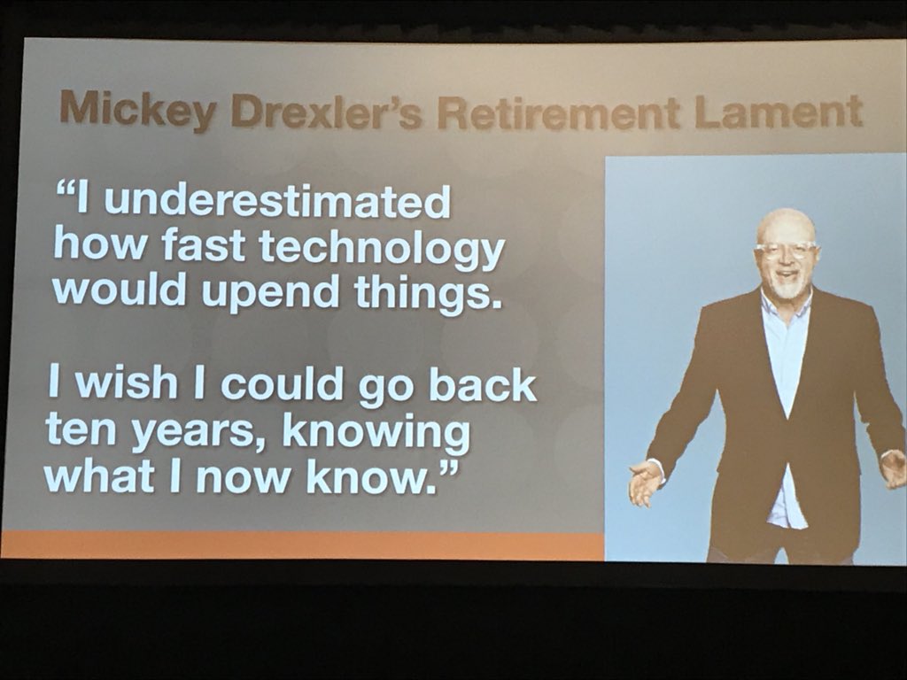 mathieudaalder's tweet photo. Start van dag 2 hier tijdens #ASAE18 in Chicago. @richkarlgaard als opening van de ochtend. Hij vertelt via goede voorbeelden oa over de noodzaak van “adaptability”. #Versterking https://t.co/2KoJyPMHDi