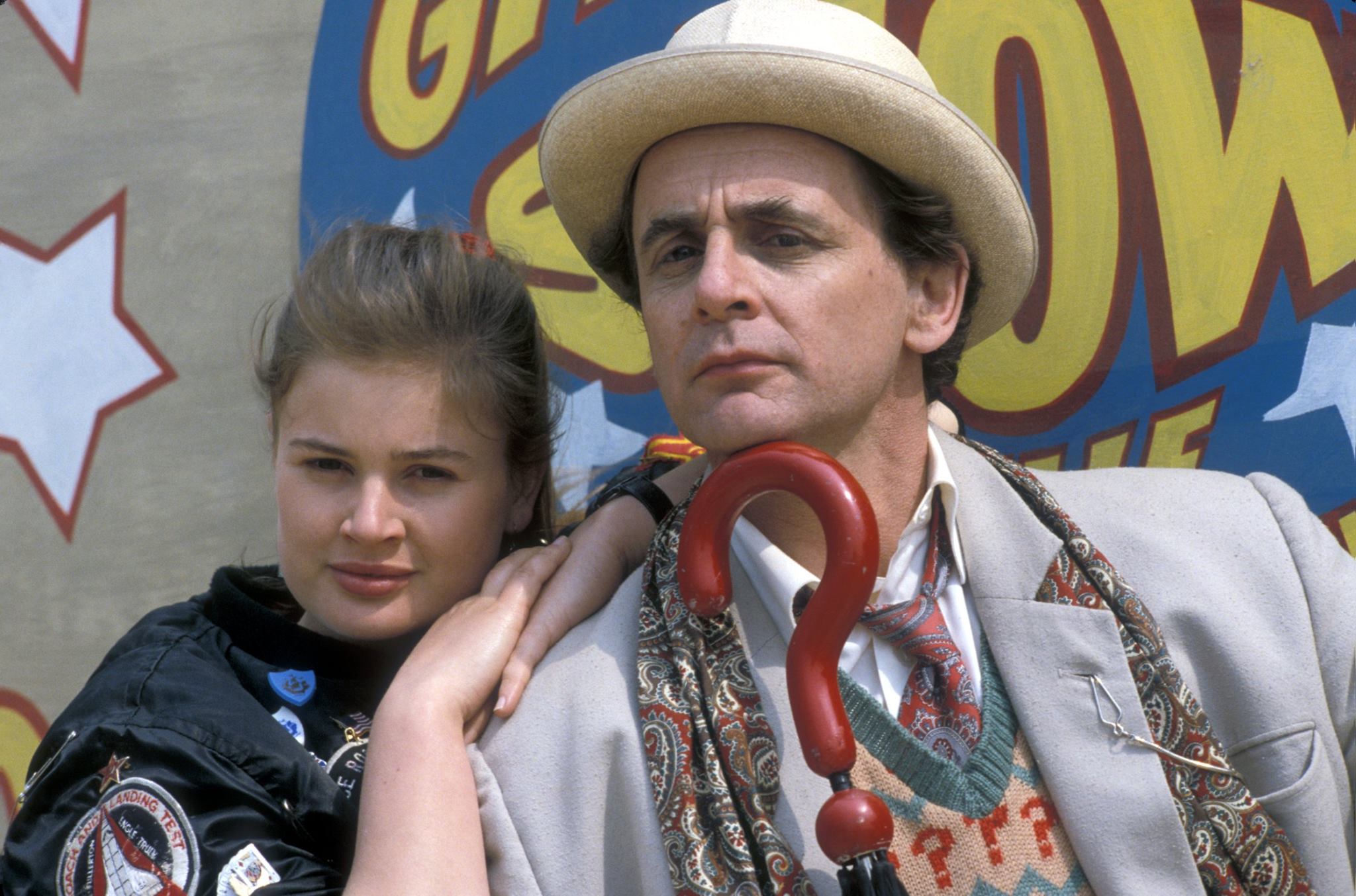 Happy Birthday to Sophie Aldred and Sylvester McCoy who played Ace & the 7th Doctor!  