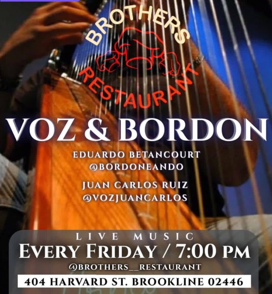 brothersRest's tweet photo. Live Music Every Friday 7:00PM At Brother Restaurant https://t.co/uR0Zd7Wp06