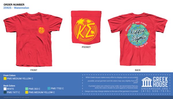 With summer break wrapping up and the fall semester starting up soon, what better way to kick it off than with a brand new Fall Rush shirt courtesy of the brothers of Kappa Sigma! These are limited in stock, and can be purchased through the link in the bio! #RushKappaSigma #UWF22
