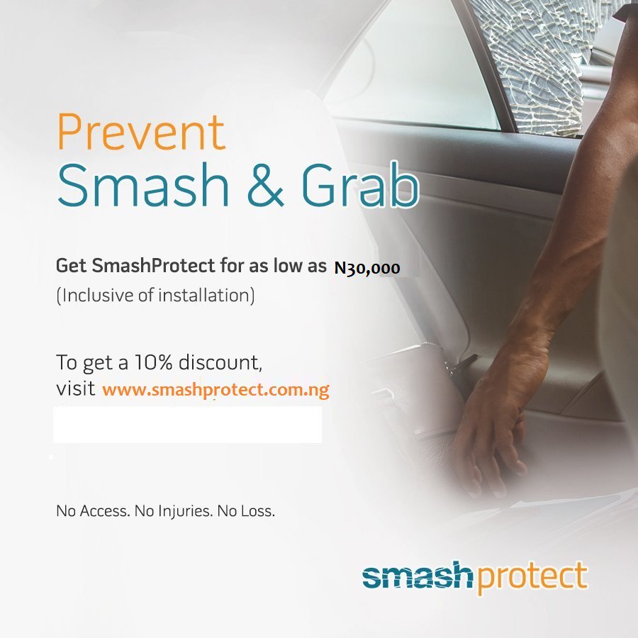 smashprotectng's tweet photo. No more #smash &amp; #grab with #smashprotect, join the smash protect family today and be #protected. #NoMoreSmashNoGrab #security #vehicles @cbcemea @laydux @Olafusifemi https://t.co/3C3aBrTJLW