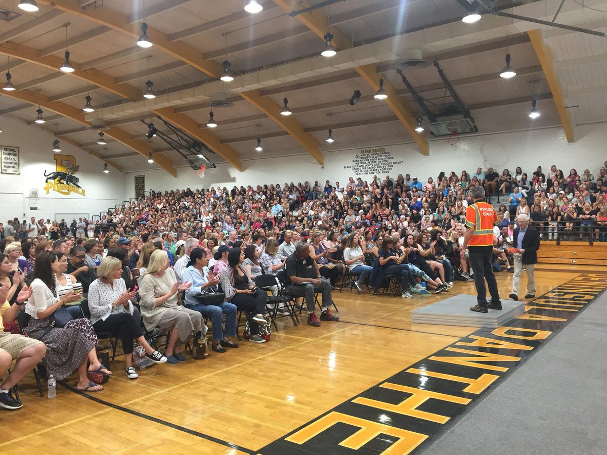 pvpschools's tweet photo. An important kickoff topic - School Safety Training for all employees. https://t.co/kQs2tK91WC