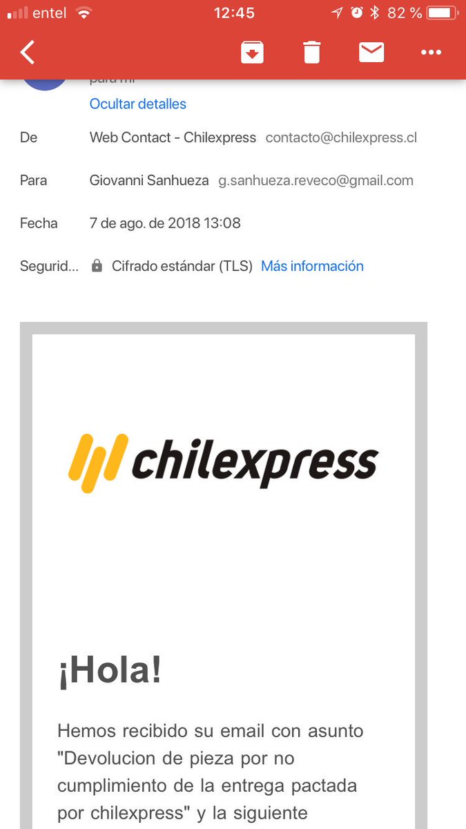 giov91's tweet photo. @Chilexpress hola, favor su ayuda, estoy escalando una caso del 7 agosto y no tengo feedback https://t.co/vr6naNEweq
