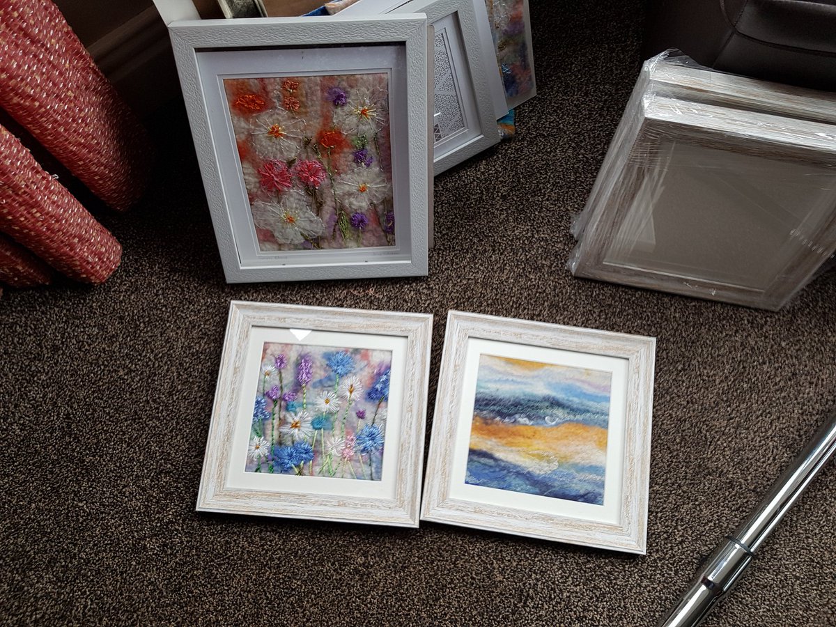 JanHut4's tweet photo. New frames and lots of ideas for @BpethCastle Art Fair 29th and 30th September https://t.co/SAomYh3zi1