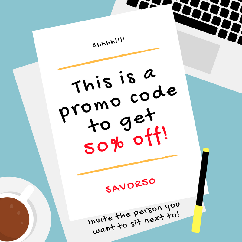 SavorStrategies's tweet photo. Want 50% off to our Management Training on Monday? 
Use VIP code SAVOR50
*Only share this code with the person you want to sit next to. https://t.co/vtJojpTUBT https://t.co/8YZxhyYacq