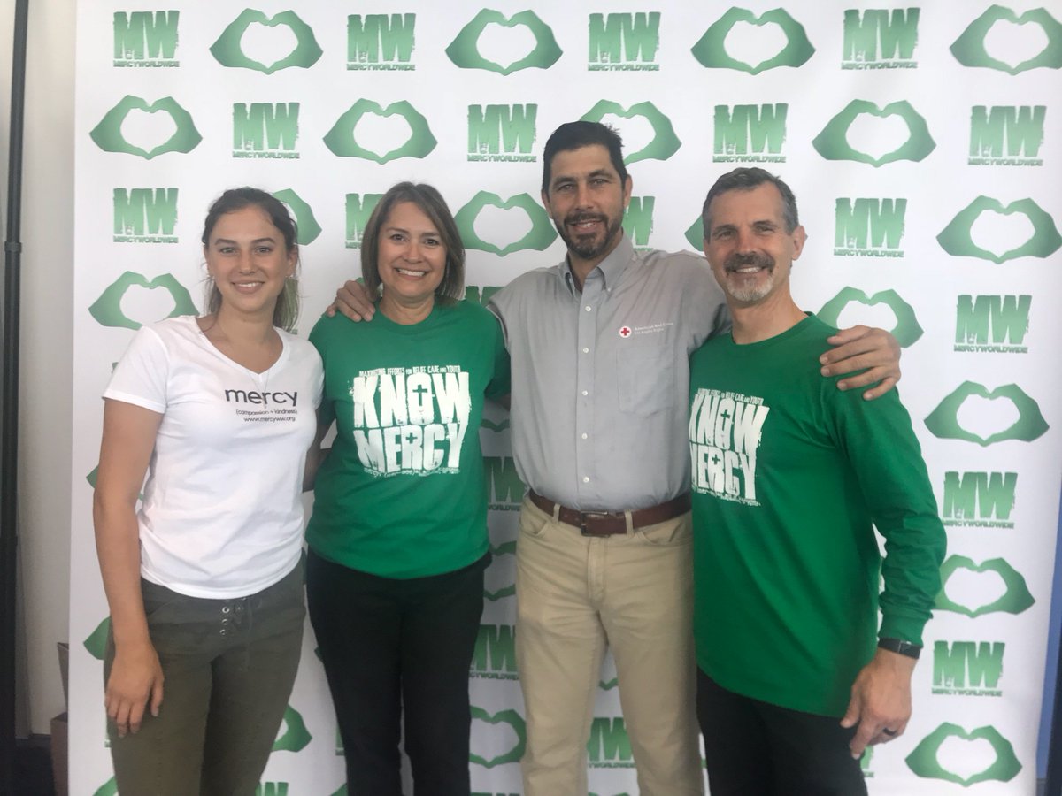 A big thank you to @JarrettBarriosfor speaking to a group of our ambassadors recently! We're excited to partner with <a href="/RedCrossLA/">Red Cross Los Angeles</a> as we continue to ensure that lives are saved through free smoke detector installation!

#KnowMERCY | #RedCross